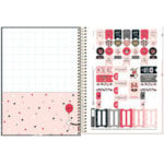 Caderno 10 MT Minnie Espiral Capa Dura Colegial Tilibra 160 Folhas