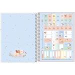 Caderno 10 MT Tilibra Espiral Capa Dura Universitário Jolie Pet 160 FL