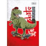 Caderno Brochura 1/4 Capa Dura Raptor Tilibra 80 Folhas