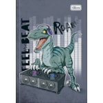 Caderno Brochura 1/4 Capa Dura Raptor Tilibra 80 Folhas