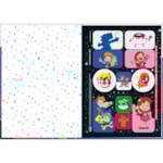 Caderno Brochura Capa Dura 1/4 Gato Galáctico Tilibra 80 Folhas