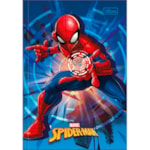 Caderno Brochura Tilibra Spider Man 1/4 Capa Dura 48 Folhas