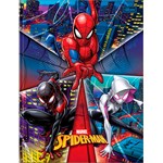 Caderno Brochura Tilibra Spider Man Capa Dura 80 Folhas