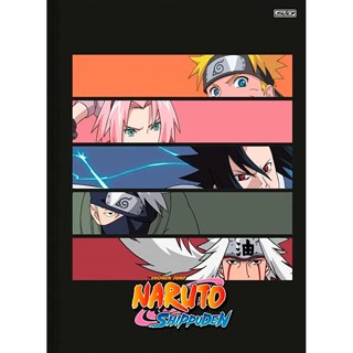 Caderno Brochurão São Domingos Naruto Capa Dura 80FL