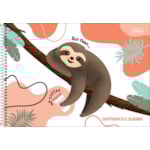 Caderno Capa Dura de Cartografia Espiral Tilibra Nap Nap 80 Folhas