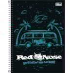 Caderno Capa Dura Universitário 10 Matérias Red Nose Tilibra 160Fls