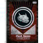 Caderno Capa Dura Universitário 10 Matérias Red Nose Tilibra 160Fls