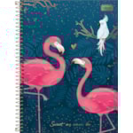 Caderno Capa Dura Universitário 16 Matéria Aloha Tilibra 256 Folhas