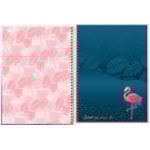 Caderno Capa Dura Universitário 16 Matéria Aloha Tilibra 256 Folhas