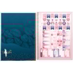 Caderno Capa Dura Universitário 16 Matéria Aloha Tilibra 256 Folhas