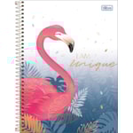 Caderno Capa Dura Universitário 16 Matéria Aloha Tilibra 256 Folhas