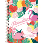 Caderno Capricho 1/4 Capa Dura Tilibra Espiral 80 Folhas