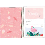 Caderno Capricho 1/4 Capa Dura Tilibra Espiral 80 Folhas