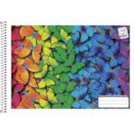 Caderno de Cartografia Milimetrado DNA Capa Dura 60 Folhas