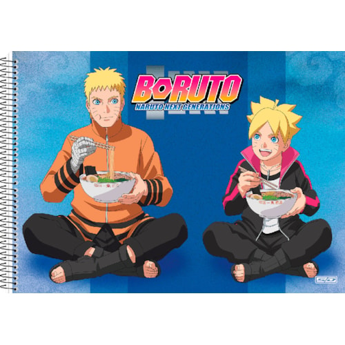 Caderno de Cartografia São Domingos Boruto Espiral Capa Dura 60FL