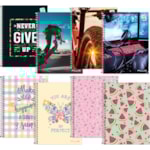 Caderno DNA 1/4 Capa Dura Espiral 96Fl