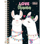 Caderno Espiral Capa Dura 1/4 Hello! Tilibra 80 Folhas