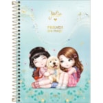 Caderno Espiral Tilibra Jolie 1/4 80 Folhas