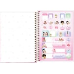 Caderno Espiral Tilibra Jolie 1/4 80 Folhas