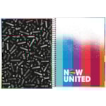Caderno Espiral Universitário Tilibra 1 Matéria Now United 80 Folhas