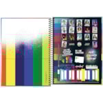 Caderno Espiral Universitário Tilibra 1 Matéria Now United 80 Folhas