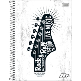 Caderno Espiral Universitário Tilibra Capa Dura D+ 1 Matéria 96 Folhas