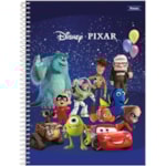 Caderno Foroni Disney Pixar Universitário 10 Matérias 200Fl
