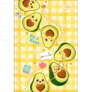 Caderno Infantil Tilibra Abacute 1/4 Brochura Capa Dura 80FL
