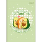 Caderno Infantil Tilibra Abacute 1/4 Brochura Capa Dura 80FL