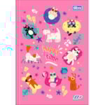 Caderno Infantil Tilibra D+ 1/4 Brochura Capa Dura 48FL