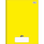 Caderno Linguagem Brochura Tilibra D+ Capa Dura Amarelo 96 Folhas