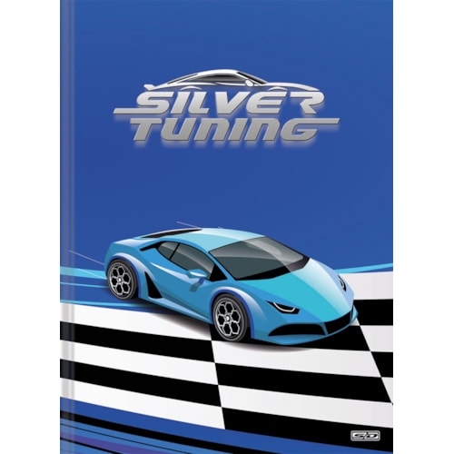 Caderno São Domingos Brochurão Silver Tunning 80Fl