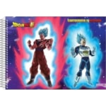 Caderno São Domingos Cartografia Espiral Dragon Ball 60Fl