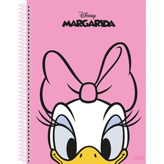 Caderno São Domingos Espiral Disney Margarida 80Fl