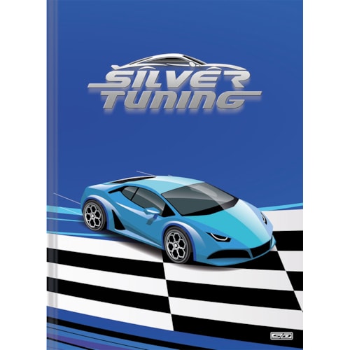 Caderno São Domingos My Silver Tunning Brochura 1/4 80Fl