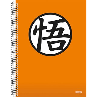 Caderno São Domingos Universitário Dragon Ball 10 Matérias 160Fl