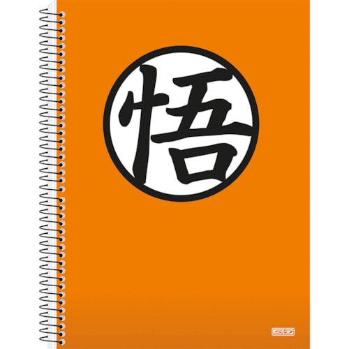 Caderno São Domingos Universitário Dragon Ball 80Fl - Destro