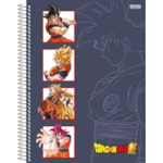 Caderno São Domingos Universitário Dragon Ball 80Fl - Destro