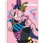 Caderno São Domingos Universitário Espiral Disney Margarida 80Fl