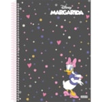 Caderno São Domingos Universitário Espiral Disney Margarida 80Fl