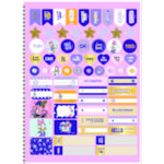 Caderno São Domingos Universitário Espiral Disney Margarida 80Fl