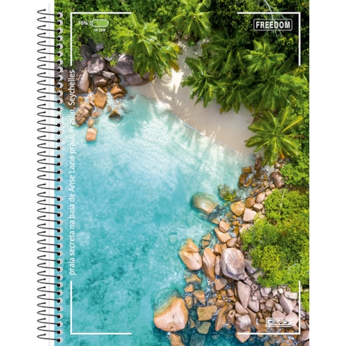 Caderno São Domingos Universitário Freedom 12Mt 240Fl