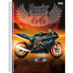 Caderno São Domingos Universitário Moto Extreme 10Mt 160Fl