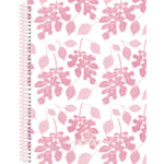 Caderno São Domingos Universitário Rosa Rose 1Mt 80Fl