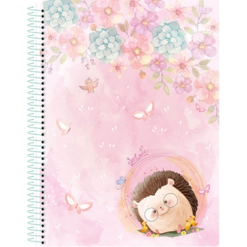 Caderno São Domingos Universitário So Cute 15 Matérias 240 Fl