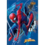 Caderno Spider Man Tilibra Capa Dura 1/4 Brochura 80 Folhas