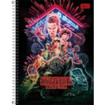 Caderno Stranger Things Universitário Tilibra 10 Matérias 190 Fls