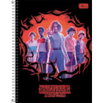 Caderno Stranger Things Universitário Tilibra 10 Matérias 190 Fls