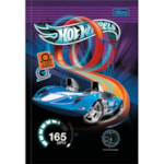 Caderno Tilibra 1/4 Capa Dura Infantil Hot Wheels 80 Folhas