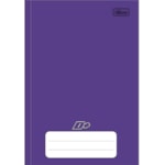 Caderno Tilibra Brochura 1/4 Capa Dura Roxo 96Fl